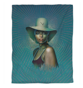 Cosmic-themed Beyond Style duvet cover enhancing bedroom decor.